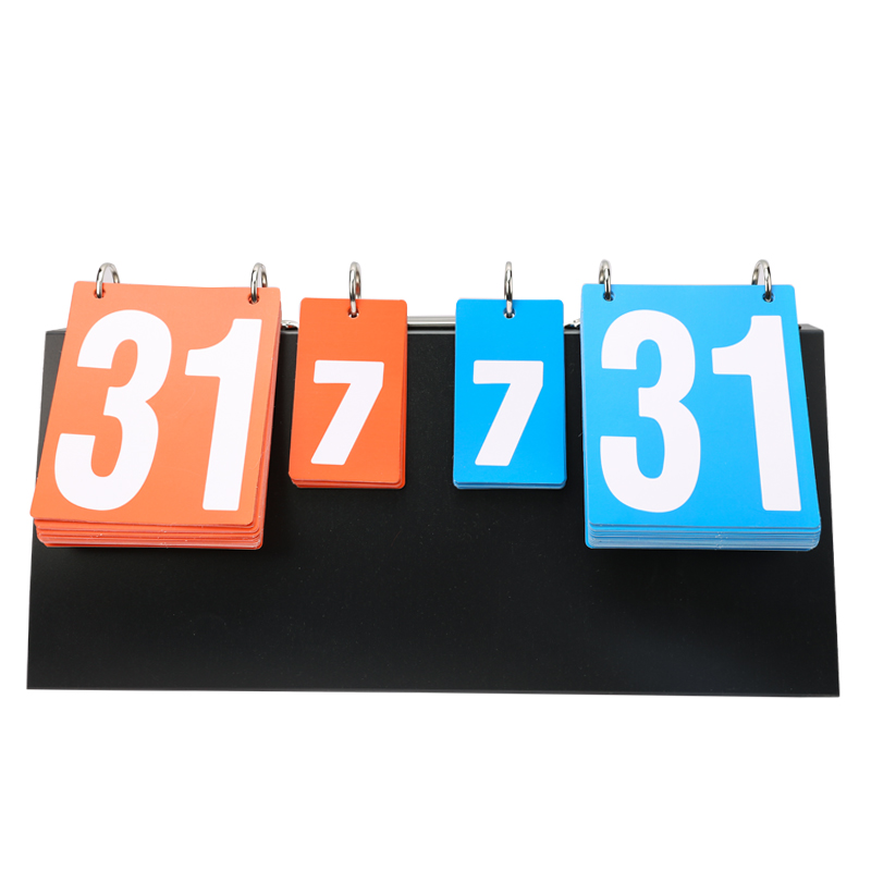 Badminton Score Counter - 1-piece four-digit flip score counter scoreboard