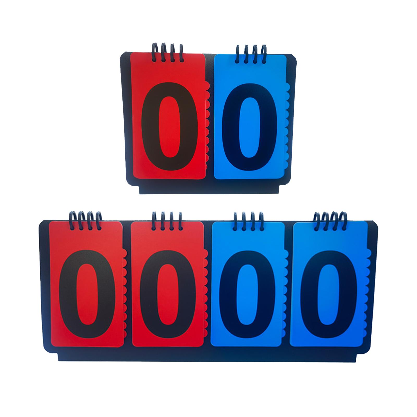 Badminton Score Counter - Multi Sports Scoreboard Tabletop Score Flippers
