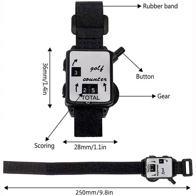 Manual Golf Stroke Counter wit - Badminton Score Counter 评论和价格