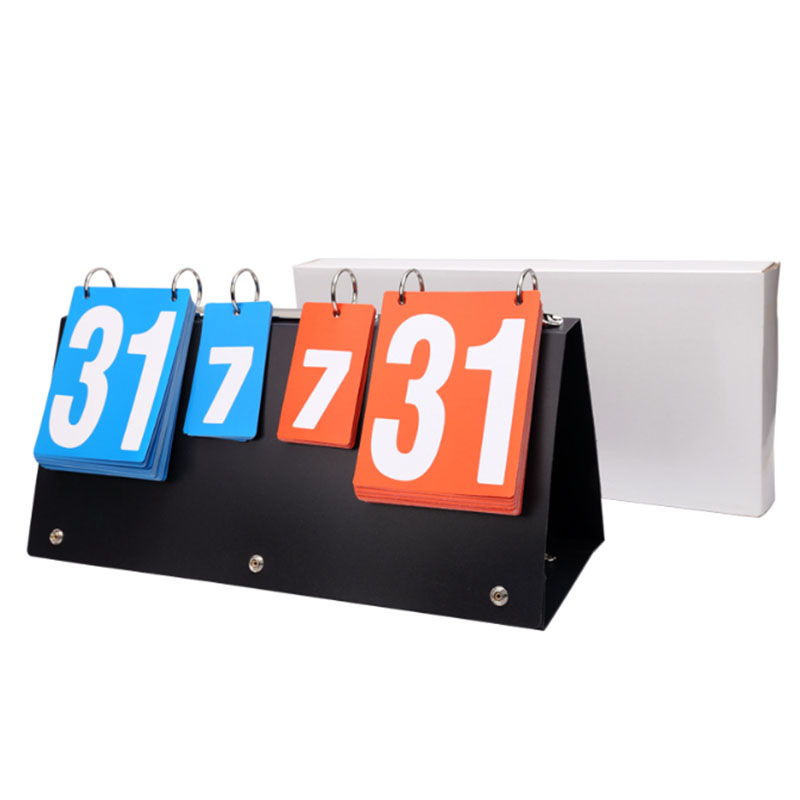 1-piece four-digit flip score  - Badminton Score Counter 评论和价格
