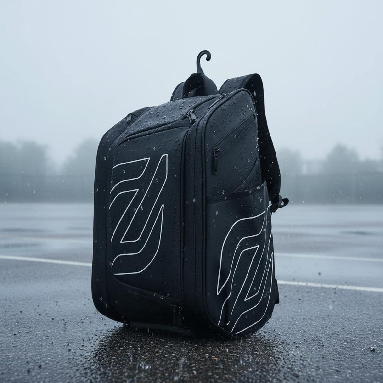 Pickleball Backpack Side Pocke - Badminton Court 评论和价格