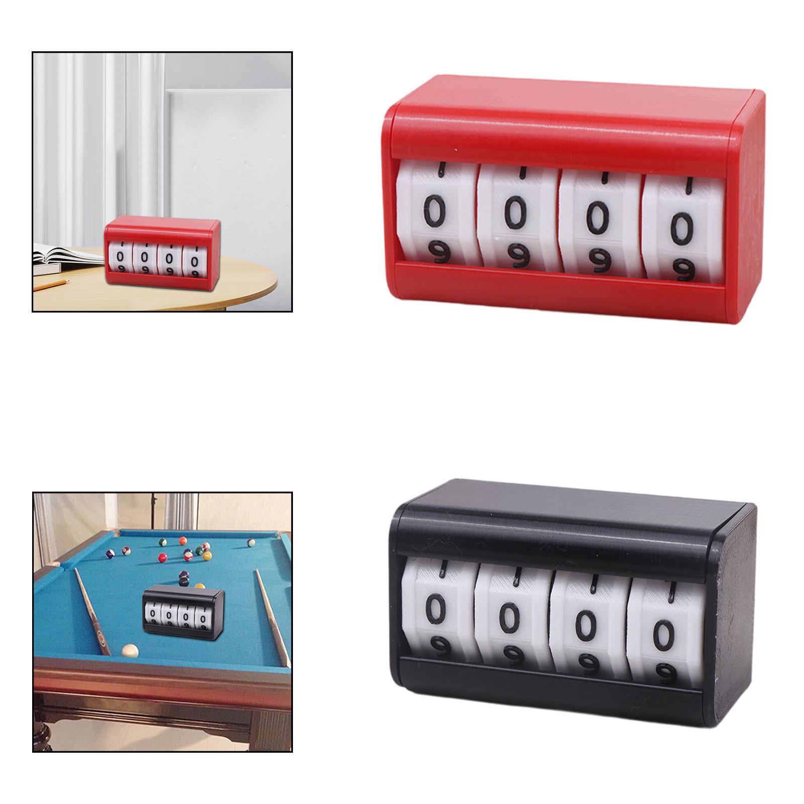 Billiards Pool Scoreboard Scor - Badminton Score Counter 评论和价格